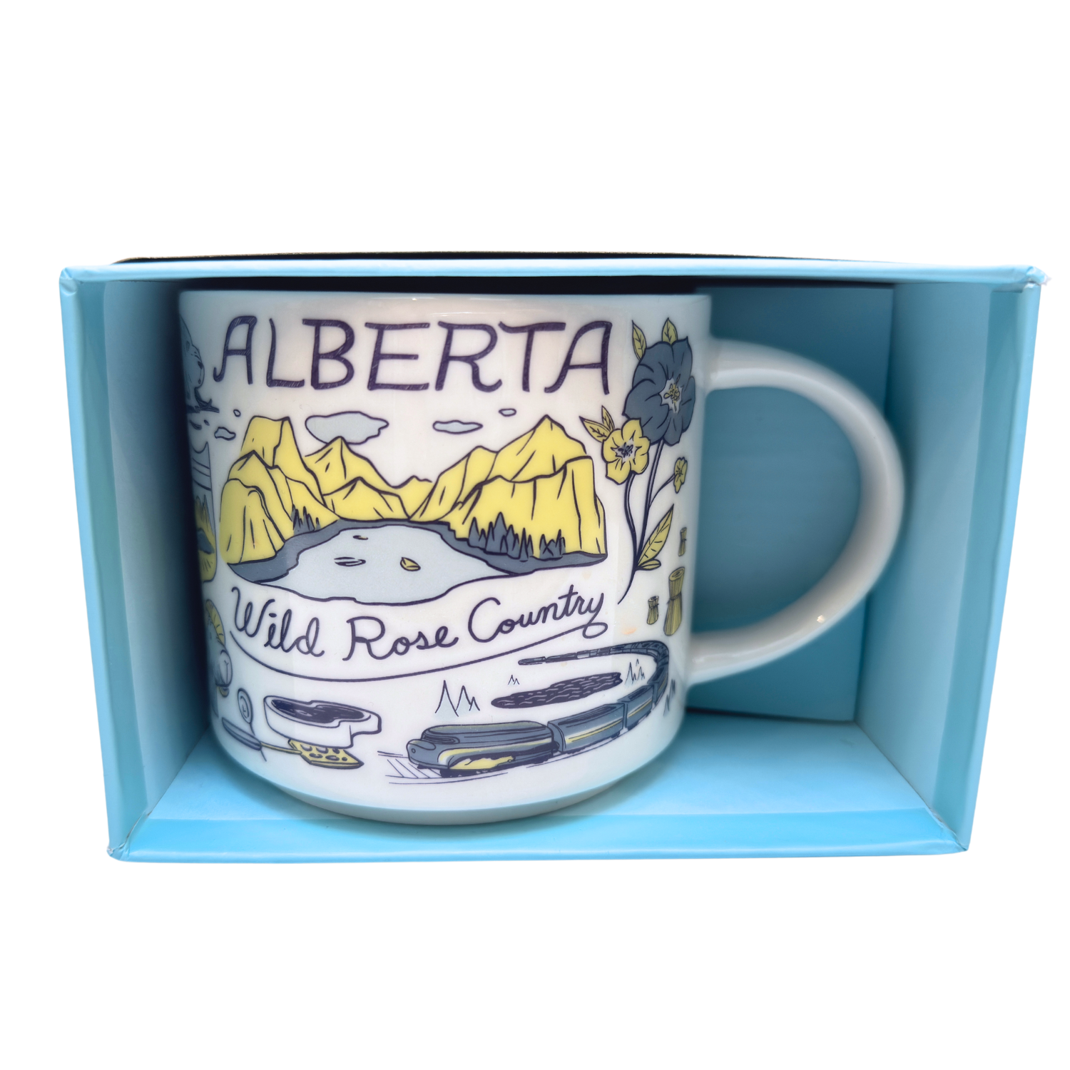 Starbucks Been There Series Alberta Ceramic Mug, 14 Oz