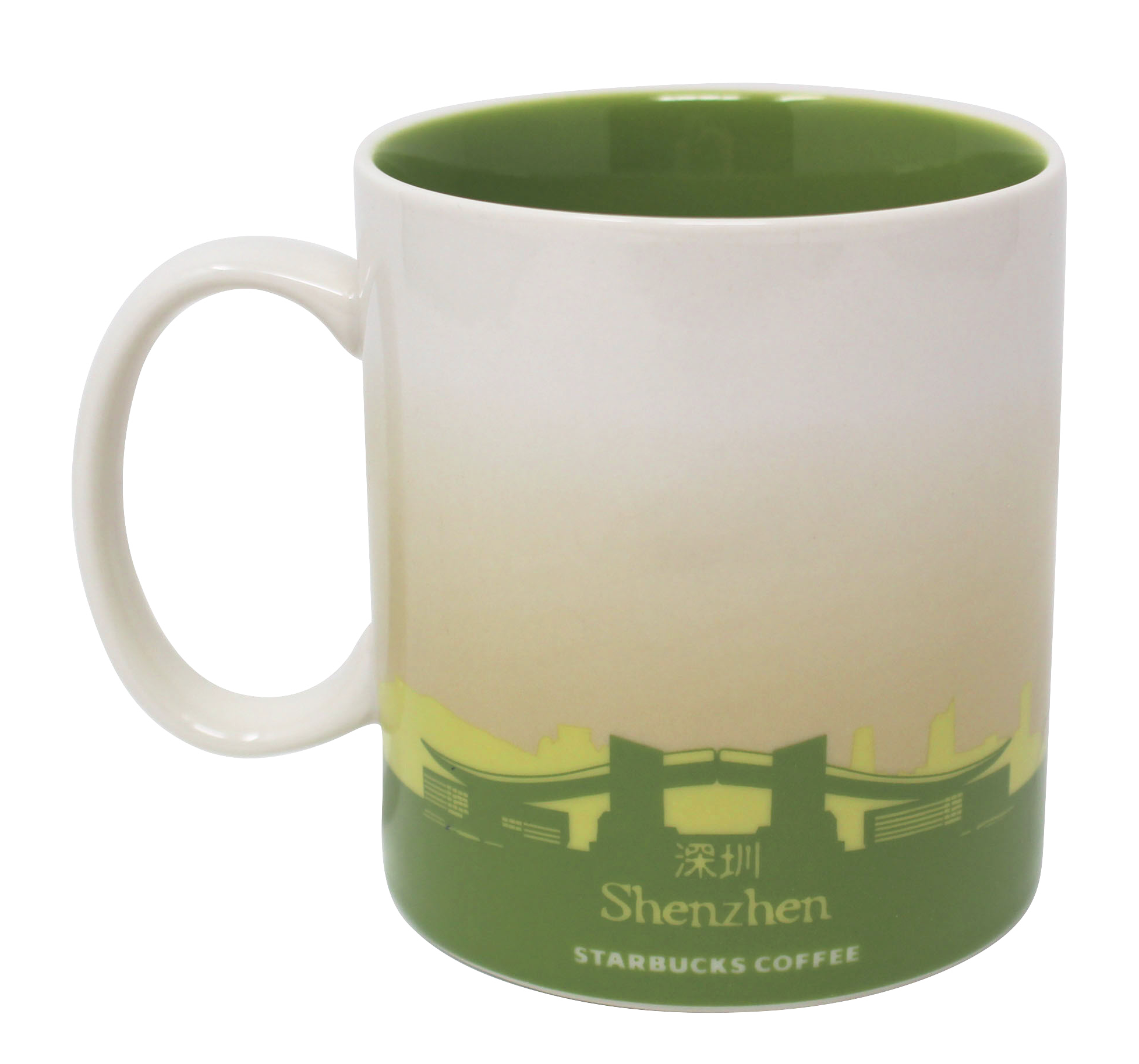 Starbucks Global Icon Series Shenzhen Ceramic Mug, 16 Oz