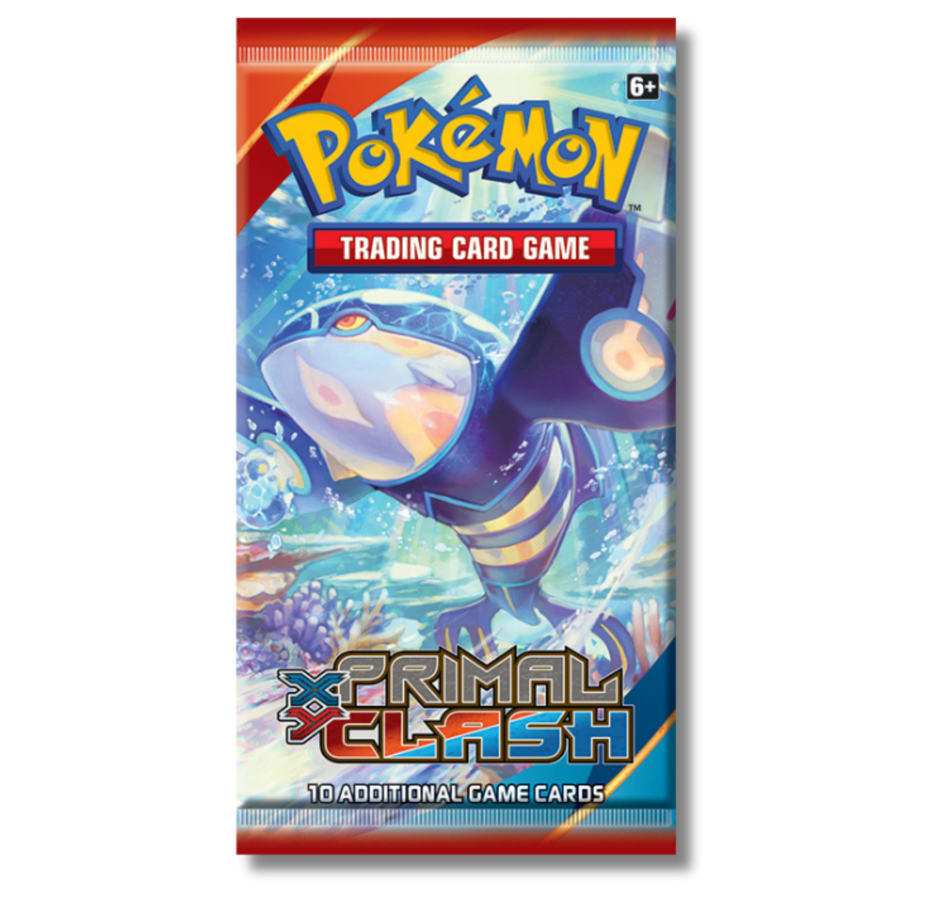 Pokemon XY Primal Clash Booster Pack | 4 Booster Packs (One of Each Artwork)