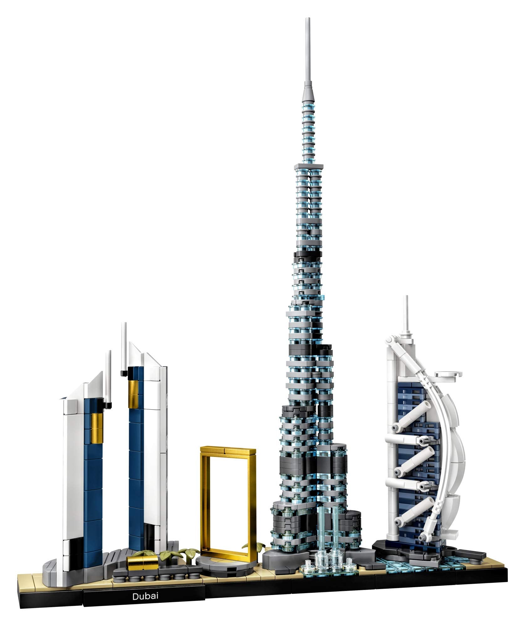 LEGO Architecture Skylines: Dubai 21052 Building Kit, Collectible Architecture Building Set for Adults, New 2020 (740 Pieces)