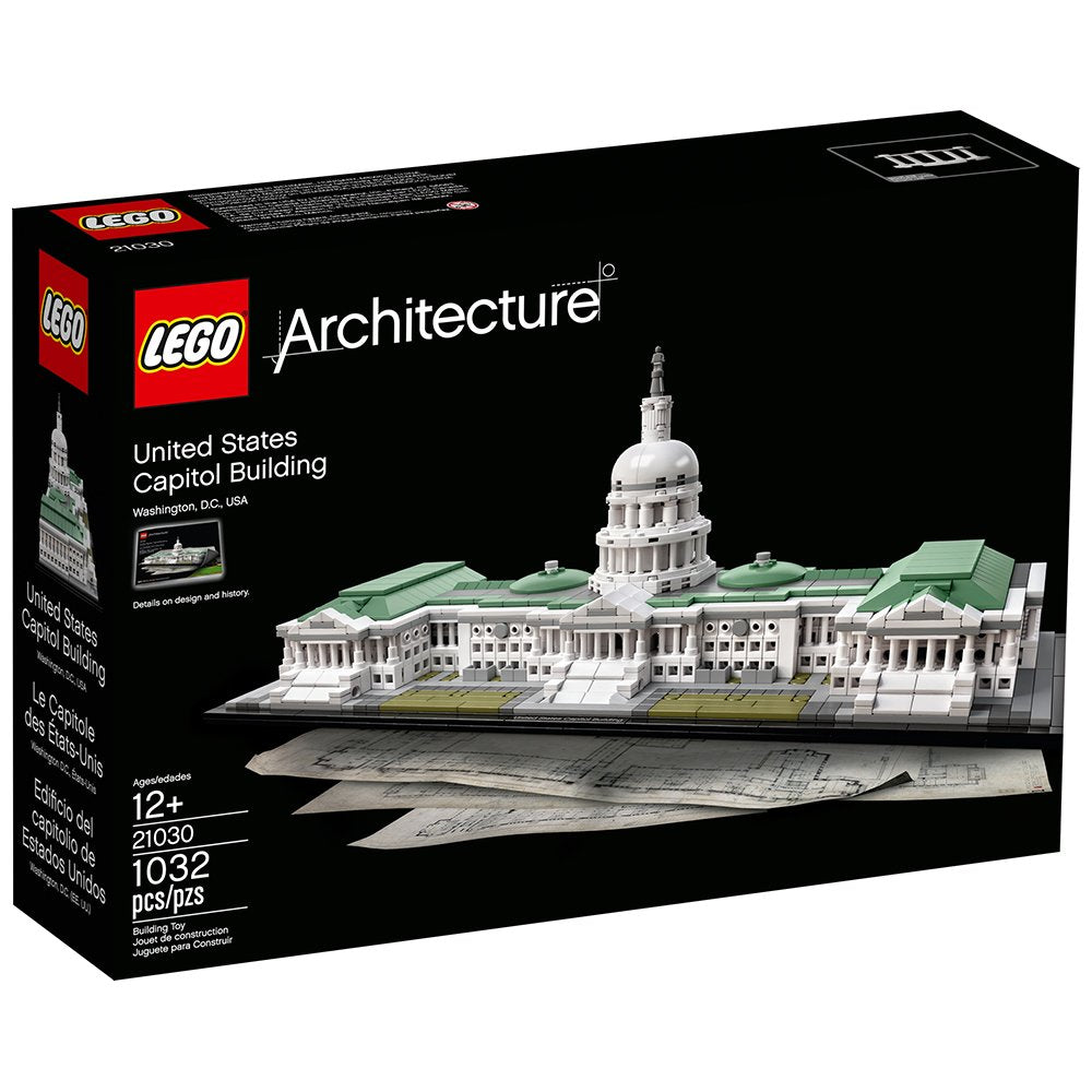 LEGO Architecture 21030 United States Capitol Building Kit (1032 Piece)