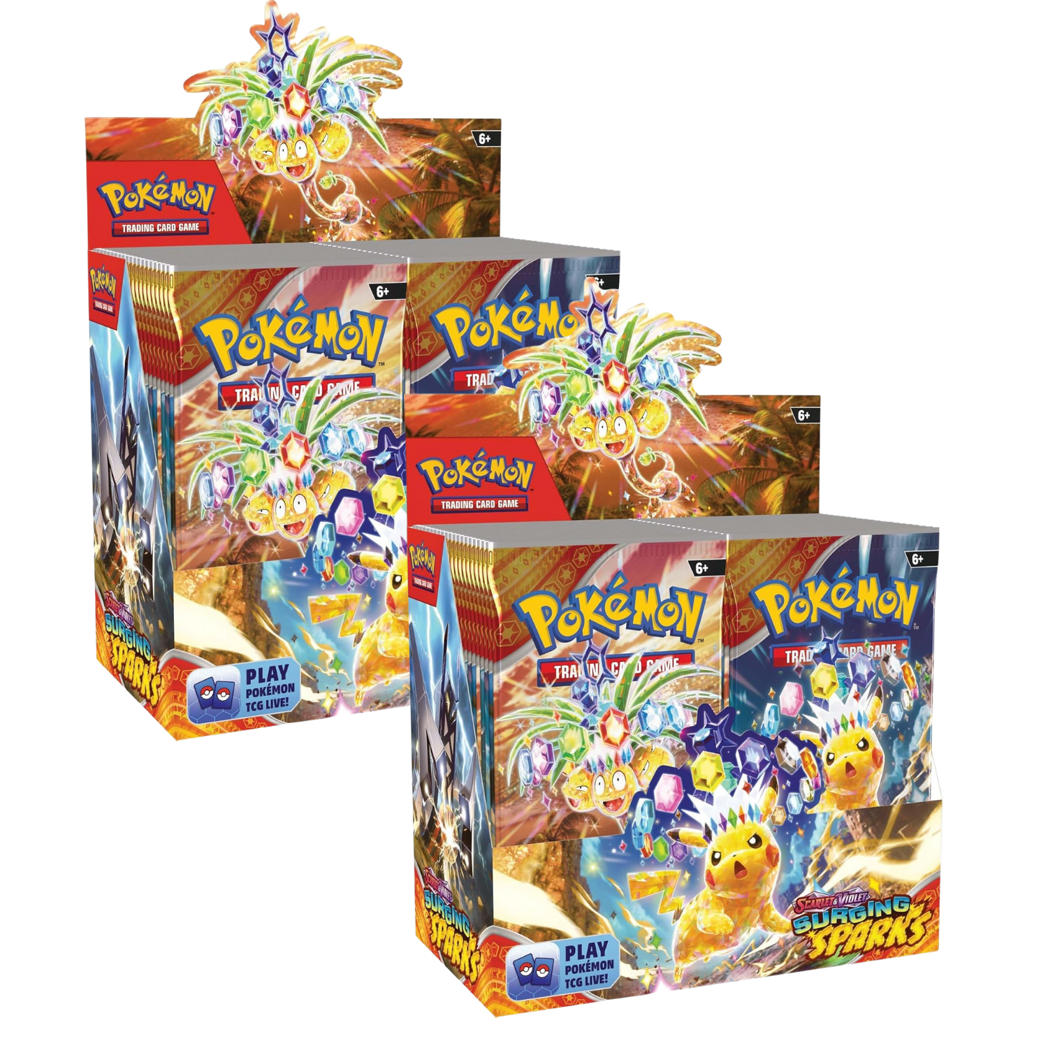 Pokemon Scarlet & Violet Surging Sparks Booster Display (2-Pack)