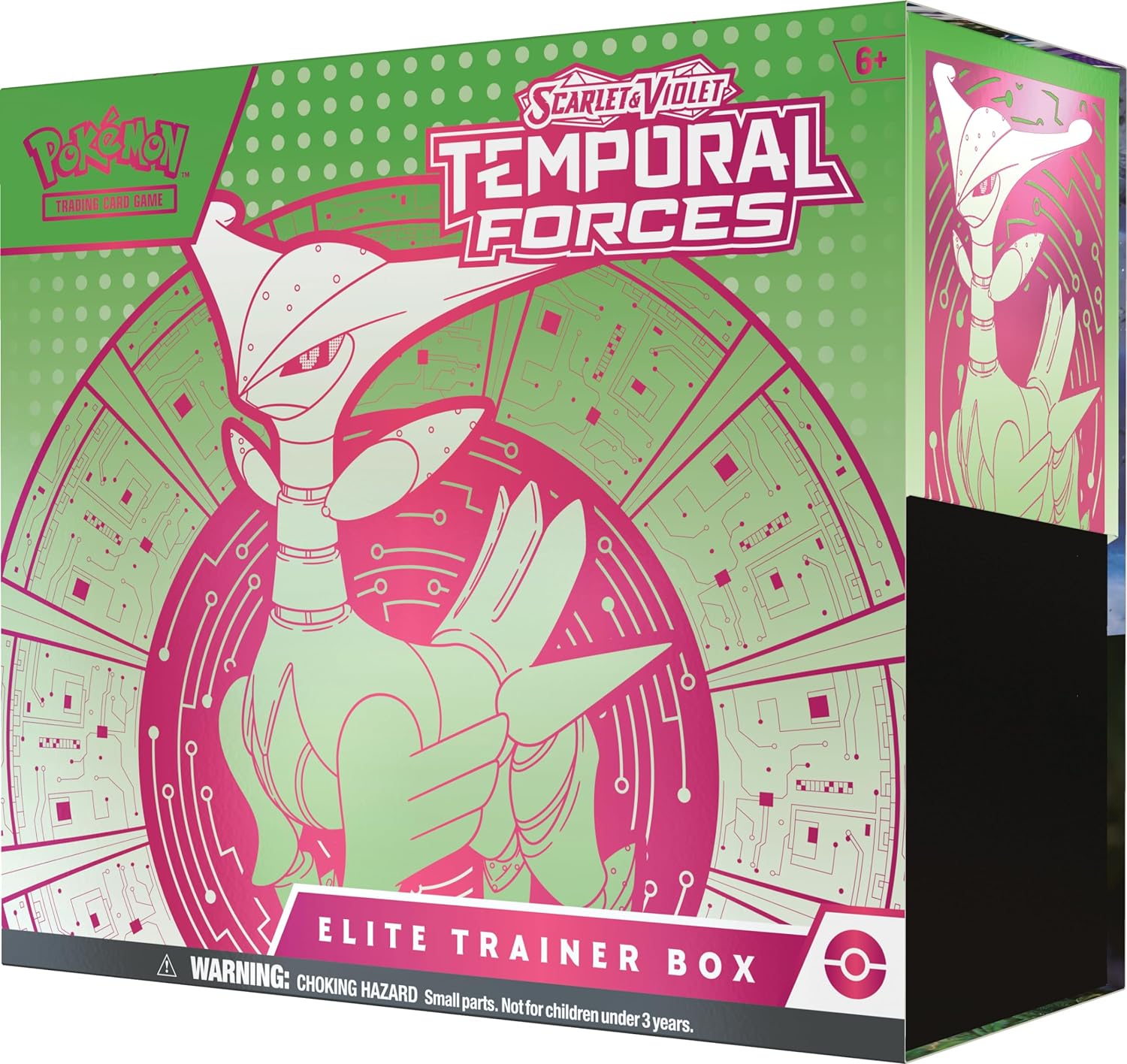 Pokemon Scarlet & Violet Temporal Forces Elite Trainer Box | Iron Leaves