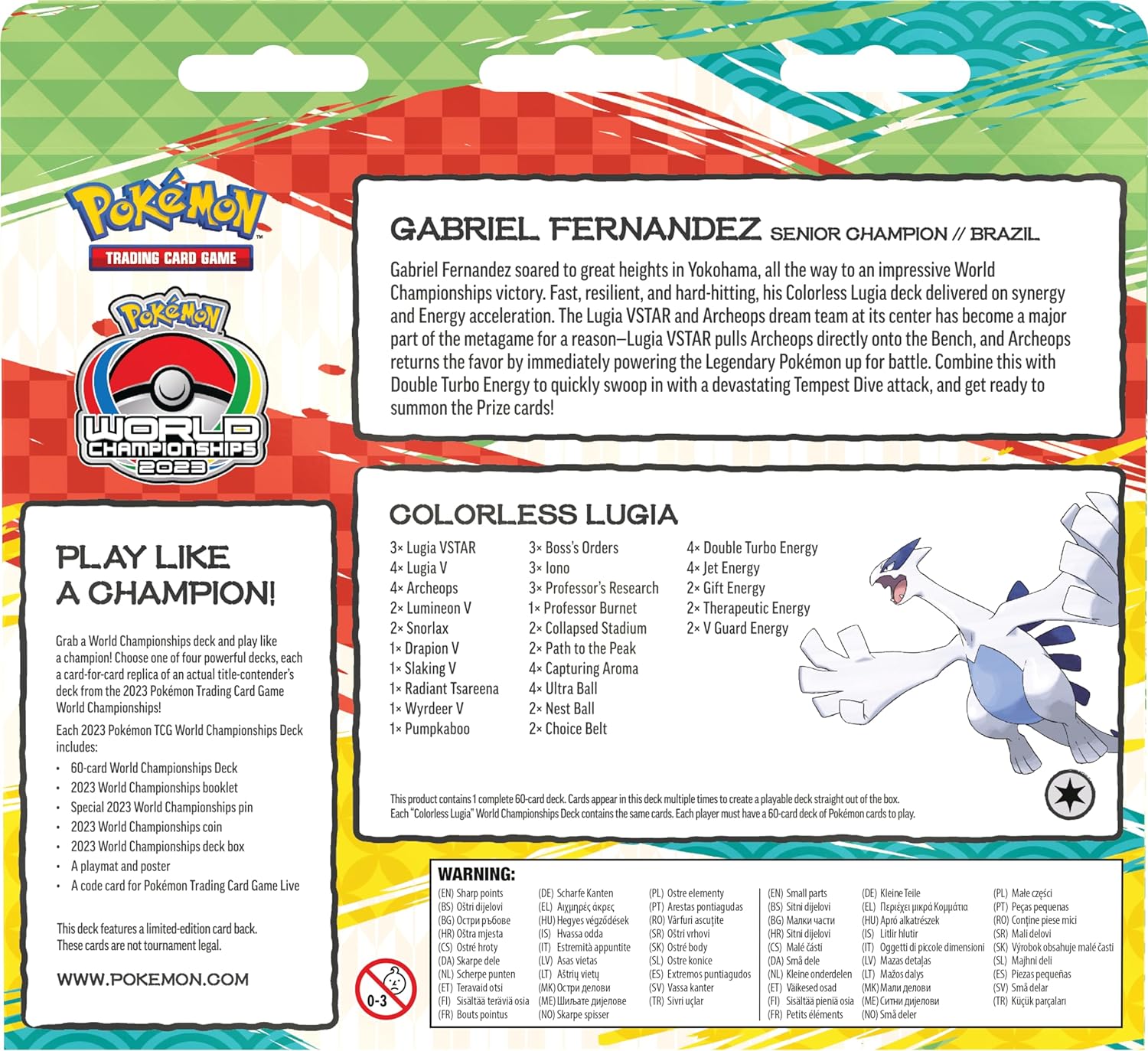 Pokemon World Championships 2023 Deck | Gabriel Fernandez