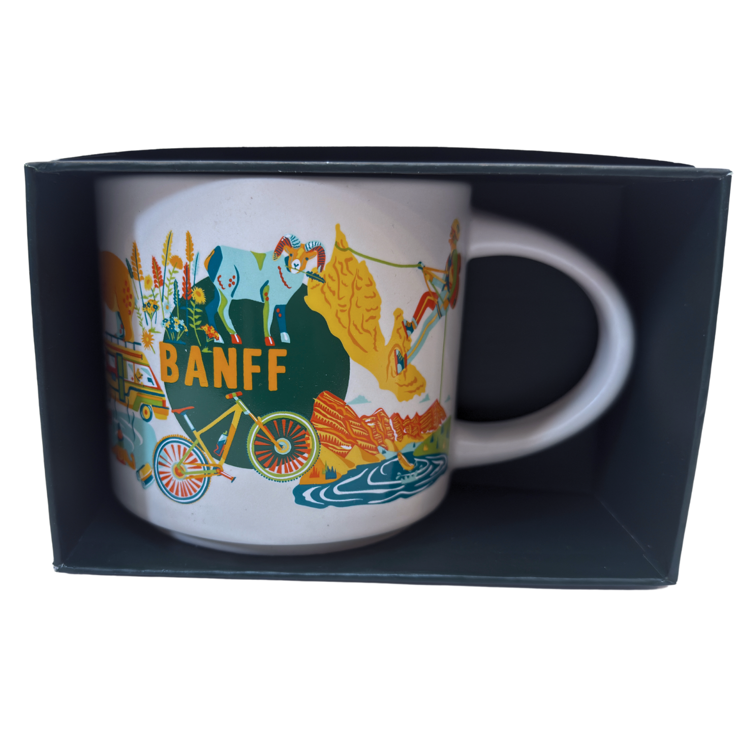 Starbucks Discovery Series Banff Ceramic Mug, 14 Oz