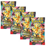 Pokemon ME2.5 Ascended Heroes | 4 Booster-Pack Set