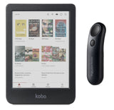 Kobo Clara Color (Black) eReader with Black Remote Bundle
