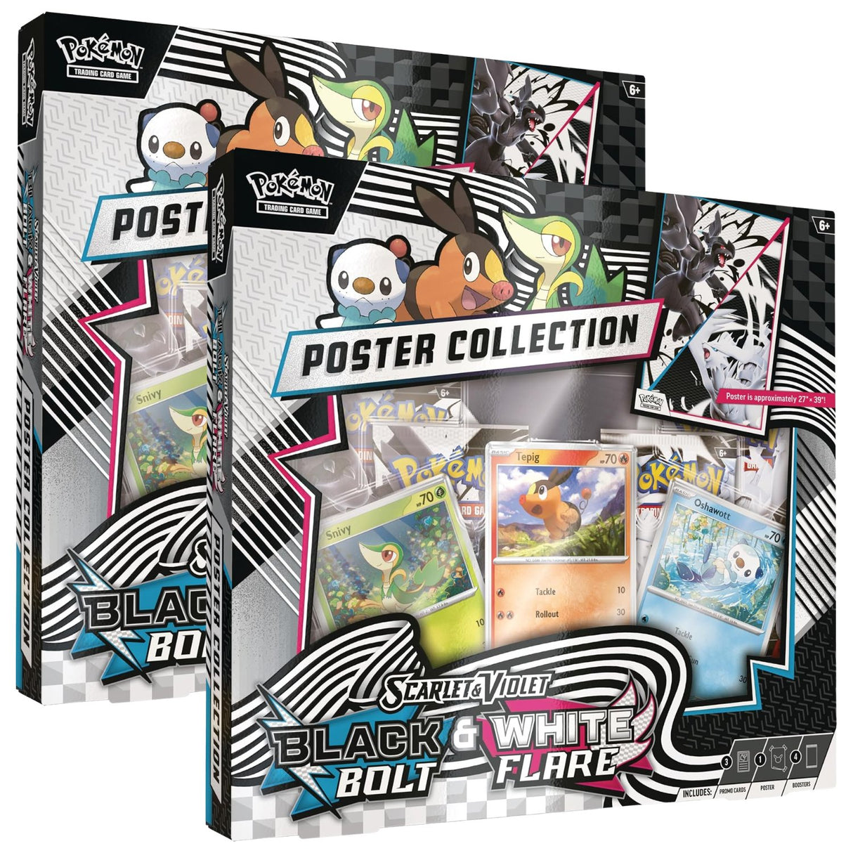Pokemon SV10.5 Unova Poster Collection (2-Pack)