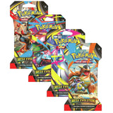 Pokemon ME1 Mega Evolution Art Set (4 Sleeved Booster Packs)