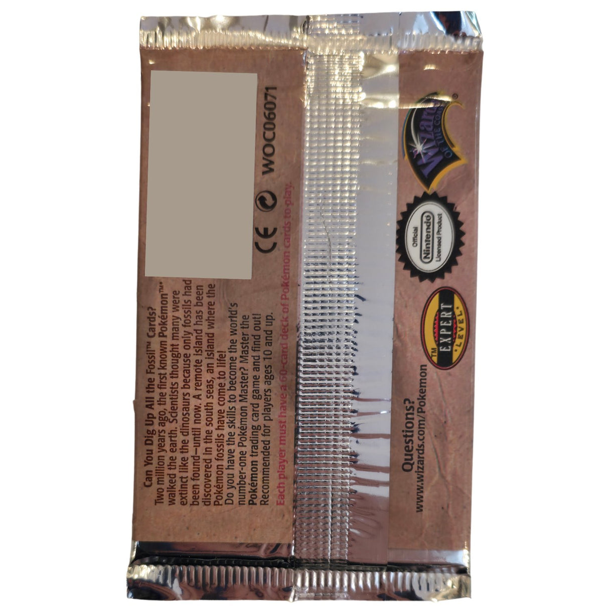 Pokemon OS3 Fossil Booster Pack | Lapras