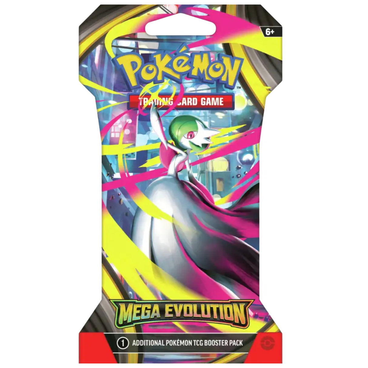 Pokemon ME1 Mega Evolution Art Set (4 Sleeved Booster Packs)