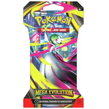 Pokemon ME1 Mega Evolution Art Set (4 Sleeved Booster Packs)