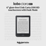 Kobo Clara BW eReader with Dusk Blue SleepCover Bundle