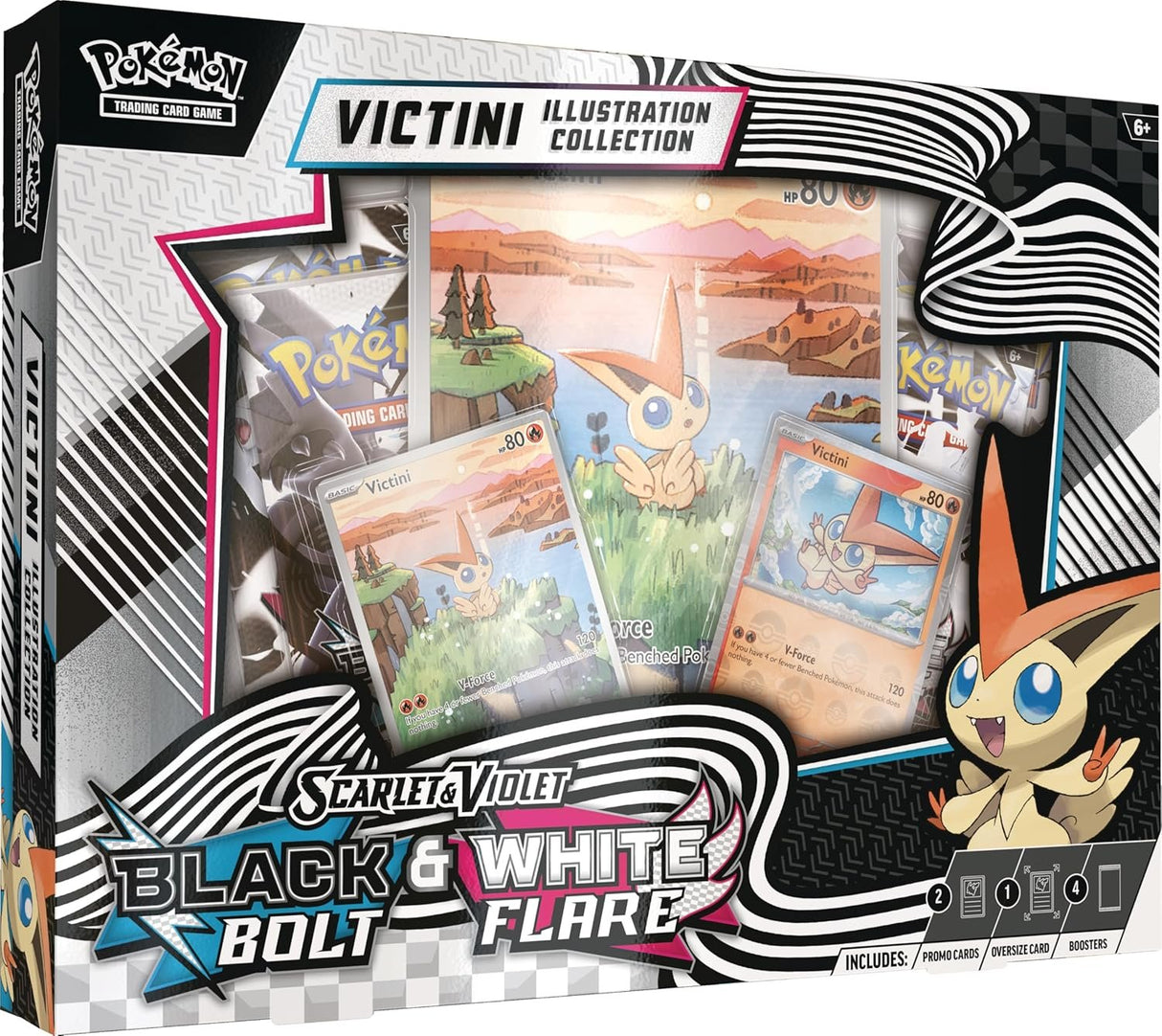 Pokemon SV10.5 Unova Victini Illustration Collection (2-Pack)