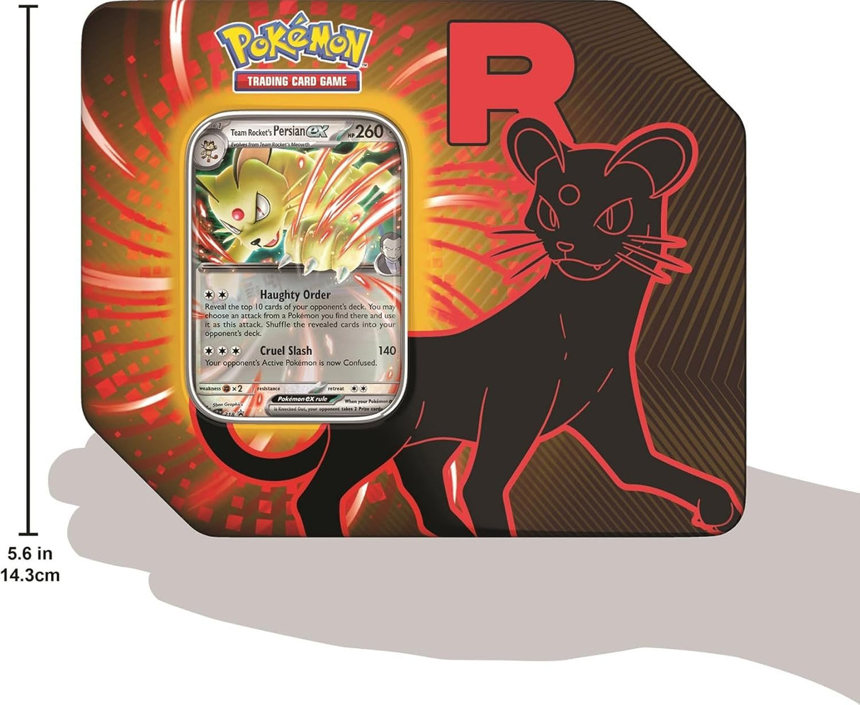 Pokemon TCG Team Rocket Tin | Team Rocket's Persian ex