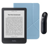 Kobo Clara BW eReader with SleepCover & Black Remote Page Turner Bundle