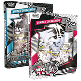 Pokemon SV10.5 Black Bolt and White Flare Binder Collections