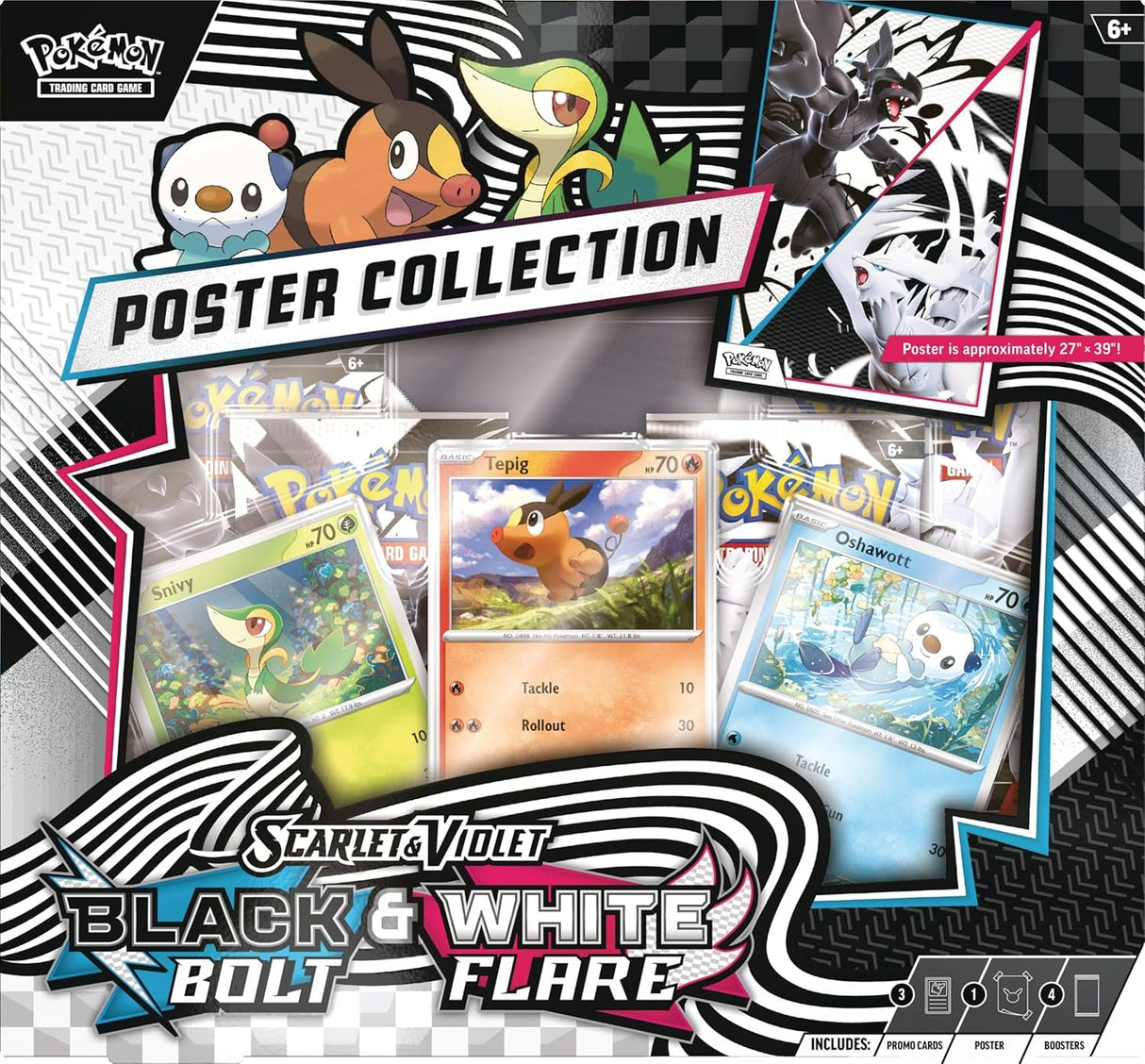 Pokemon SV10.5 Unova Poster Collection (2-Pack)