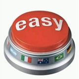 Staples Global Talking Easy Button - Complete With Batteries