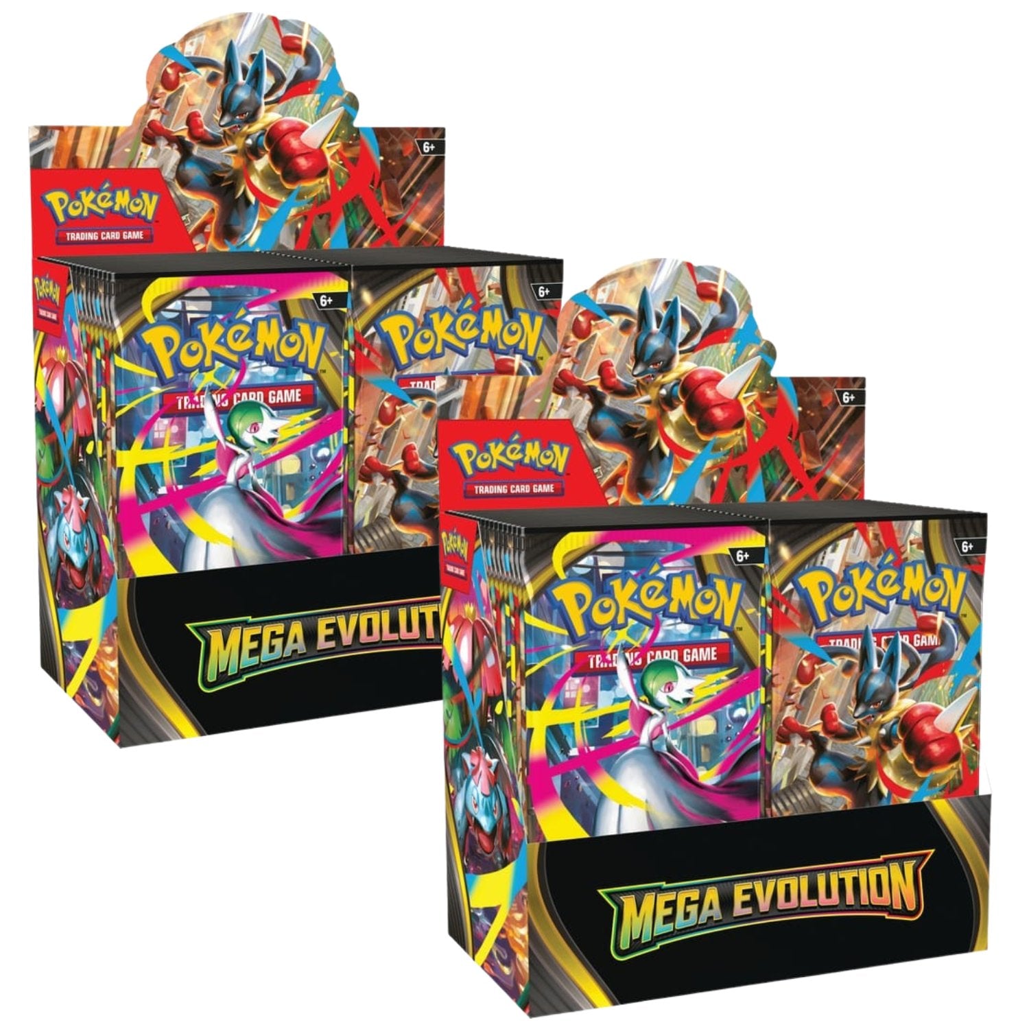 Pokemon ME1 Mega Evolution Enhanced Booster Boxes (2-Pack) Pokemon ME1 Mega Evolution Enhanced Booster Boxes (2-Pack)