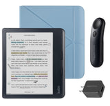 Kobo Libra Colour (Black) eReader with SleepCover & Black Remote Page Turner Bundle