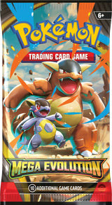 Pokemon ME1 Mega Evolution Art Set | 4 Booster Packs (One of Each Artwork)