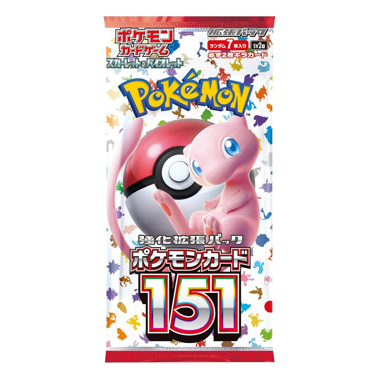 Pokemon TCG SV2A Scarlet & Violet 151 Booster Pack | 5-Pack (Japanese Version)