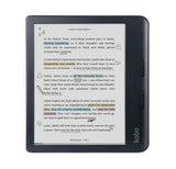 Kobo Libra Colour (Black) eReader with Notebook SleepCover & Black Remote Page Turner Bundle