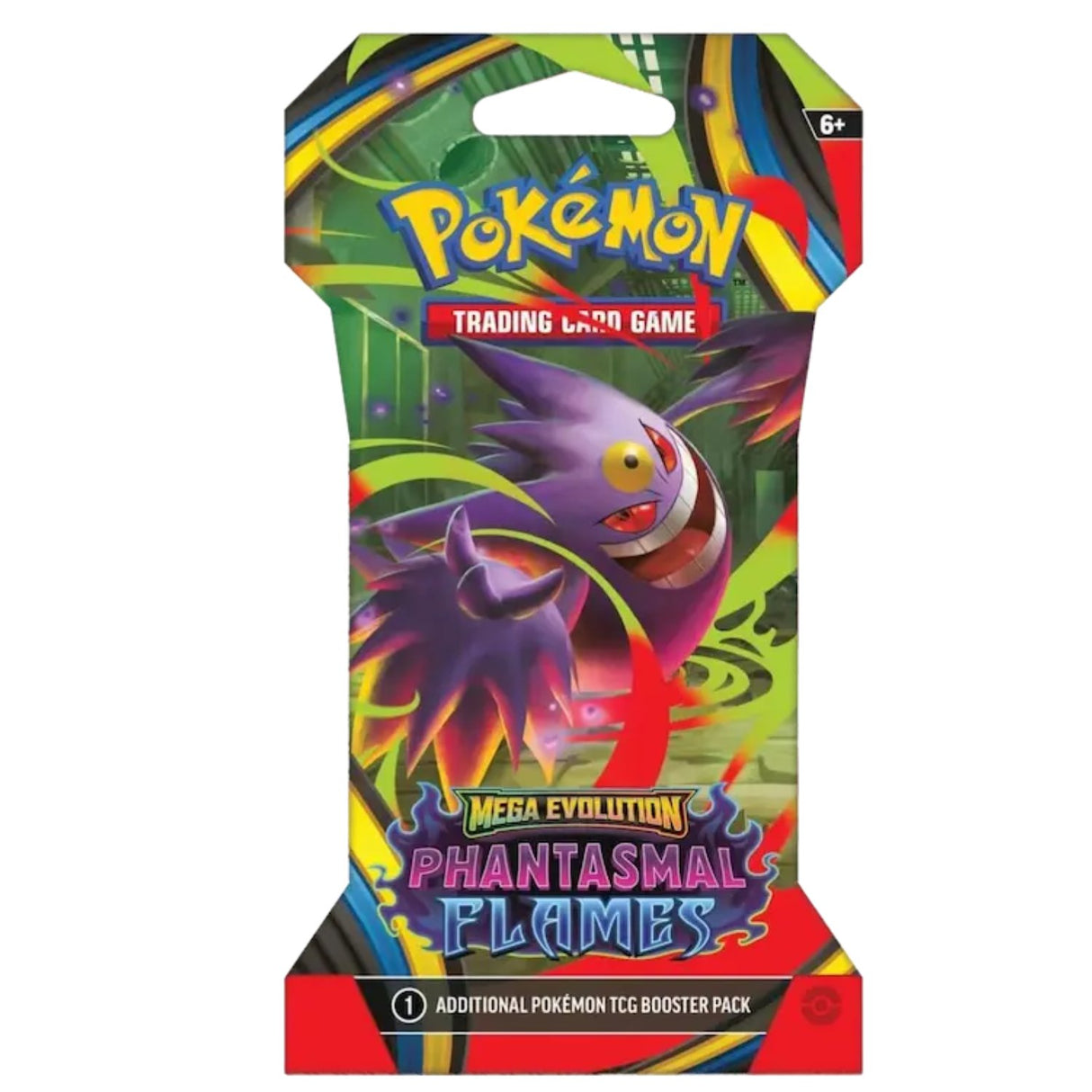 Pokemon ME2 Phantasmal Flames Sleeved Booster Pack | Mega Gengar