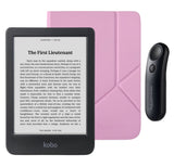 Kobo Clara BW eReader with SleepCover & Black Remote Page Turner Bundle