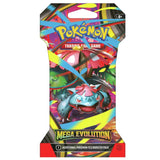 Pokemon ME1 Mega Evolution Art Set (4 Sleeved Booster Packs)
