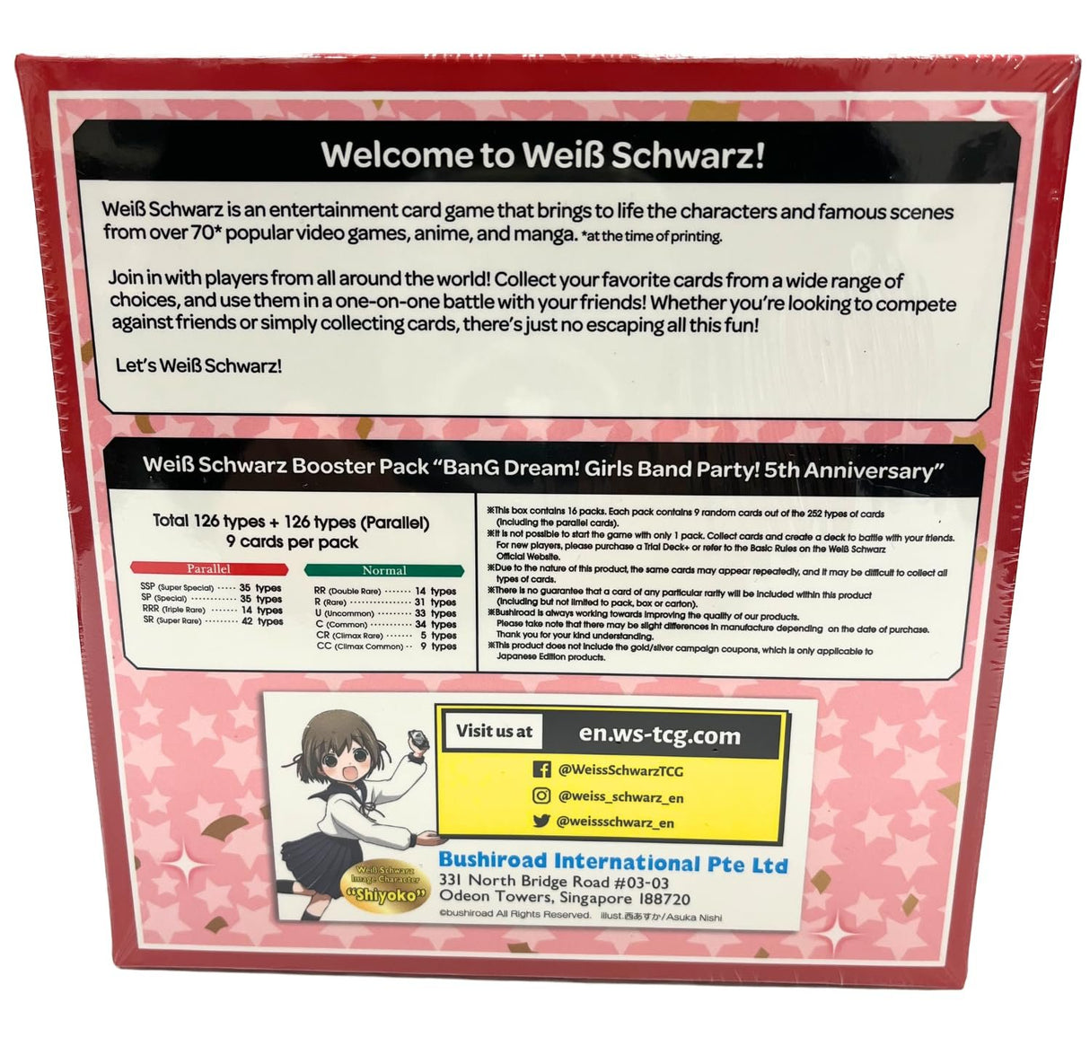 Weiss Schwarz: Bang Dream Girls Band Party 5th Anniversary Booster Box