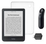 Kobo Clara BW eReader with SleepCover & Black Remote Page Turner Bundle