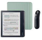 Kobo Libra Colour (Black) eReader with SleepCover & Black Remote Page Turner Bundle