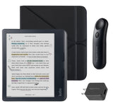 Kobo Libra Colour (Black) eReader with SleepCover & Black Remote Page Turner Bundle