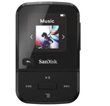 SanDisk 16GB Clip Sport Go MP3 Player - LED Screen and FM Radio - SDMX30-016G-G46K (Certified Refurbished)