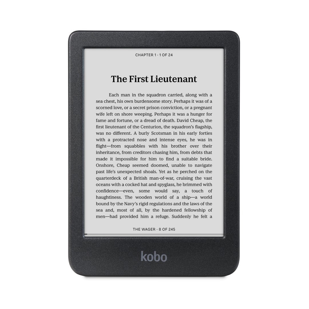 Kobo Clara BW eReader with SleepCover & Black Remote Page Turner Bundle