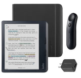 Kobo Libra Colour (Black) eReader with Notebook SleepCover & Black Remote Page Turner Bundle