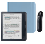 Kobo Libra Colour (Black) eReader with Notebook SleepCover & Black Remote Page Turner Bundle