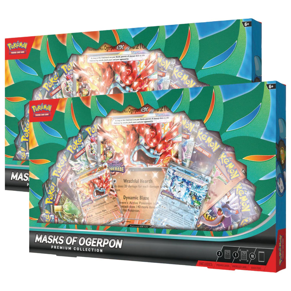 Pokemon TCG: Masks of Ogerpon Premium Collection (2-Pack)