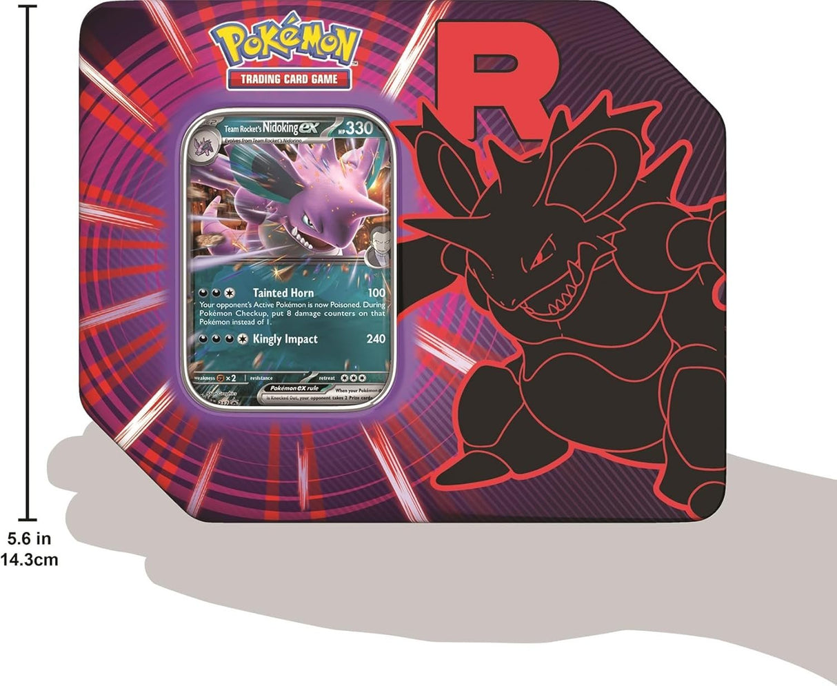 Pokemon TCG Team Rocket Tins | One of each