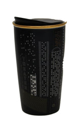 Starbucks Times Square NYC Collection, Ceramic Double-Wall Traveler 12 Oz