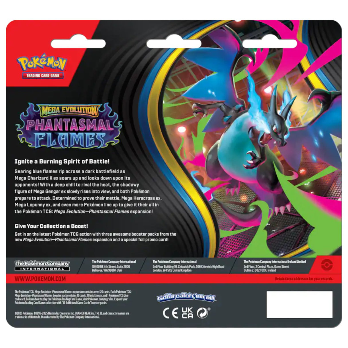 Pokemon ME2 Phantasmal 3-Pack Blister | Sneasel