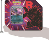 Pokemon TCG Team Rocket Tin | Team Rocket's Nidoking ex
