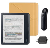 Kobo Libra Colour (Black) eReader with SleepCover & Black Remote Page Turner Bundle