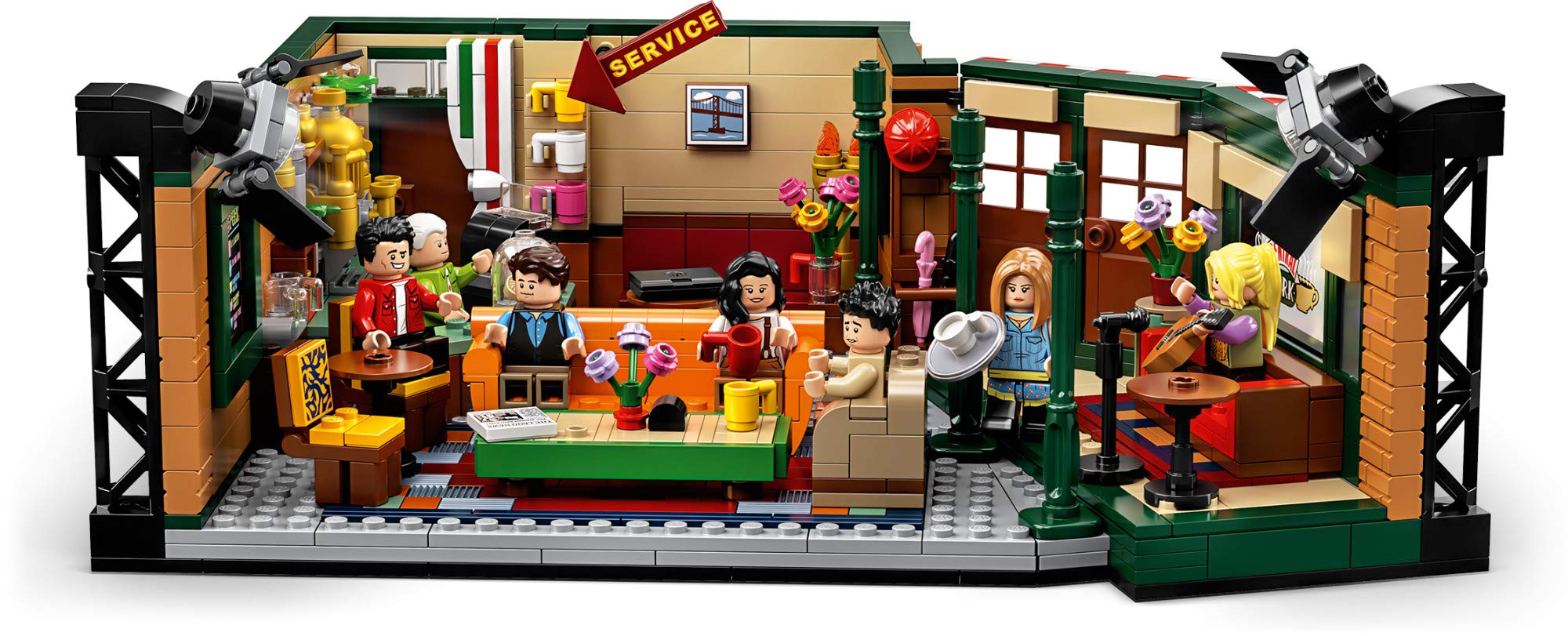 LEGO Ideas 21319 Central PERK Building Kit (1,070 Pieces) (Like New, Open Box)