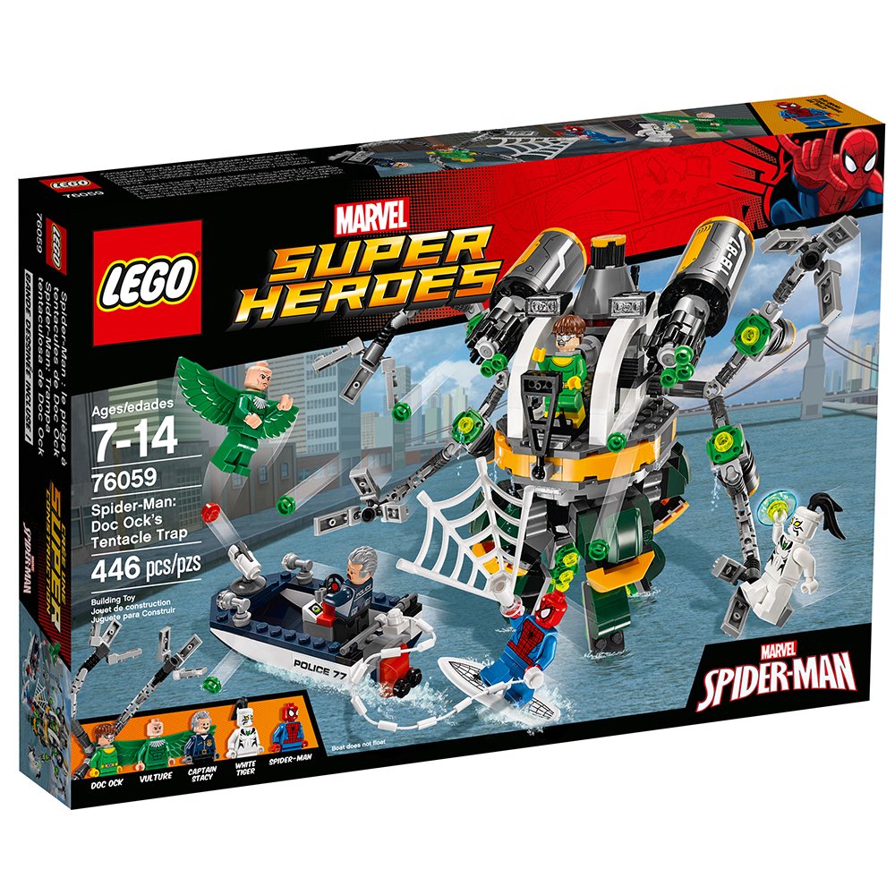 LEGO Super Heroes 76059 Spider-Man: Doc Ock's Tentacle Trap