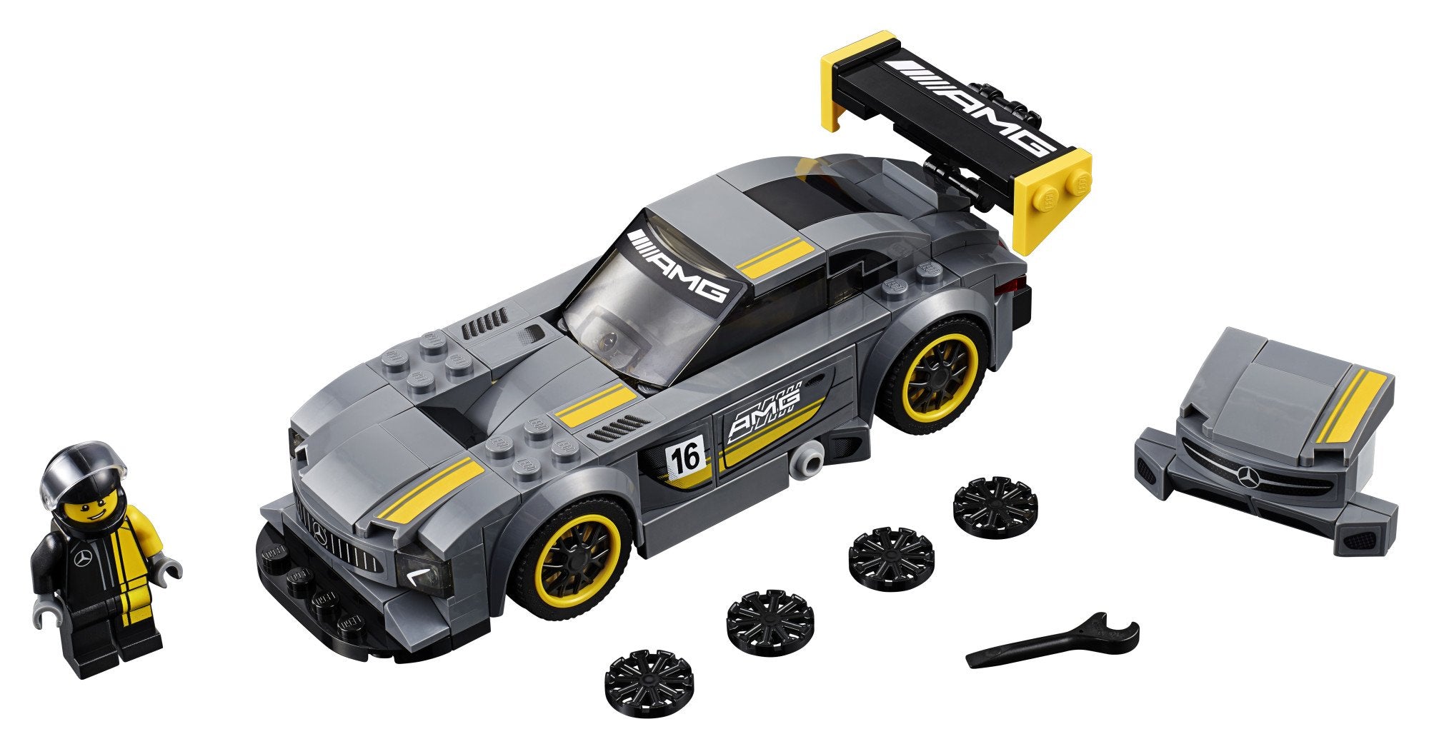 LEGO Speed Champions 6175226 Mercedes-Amg Gt3 75877