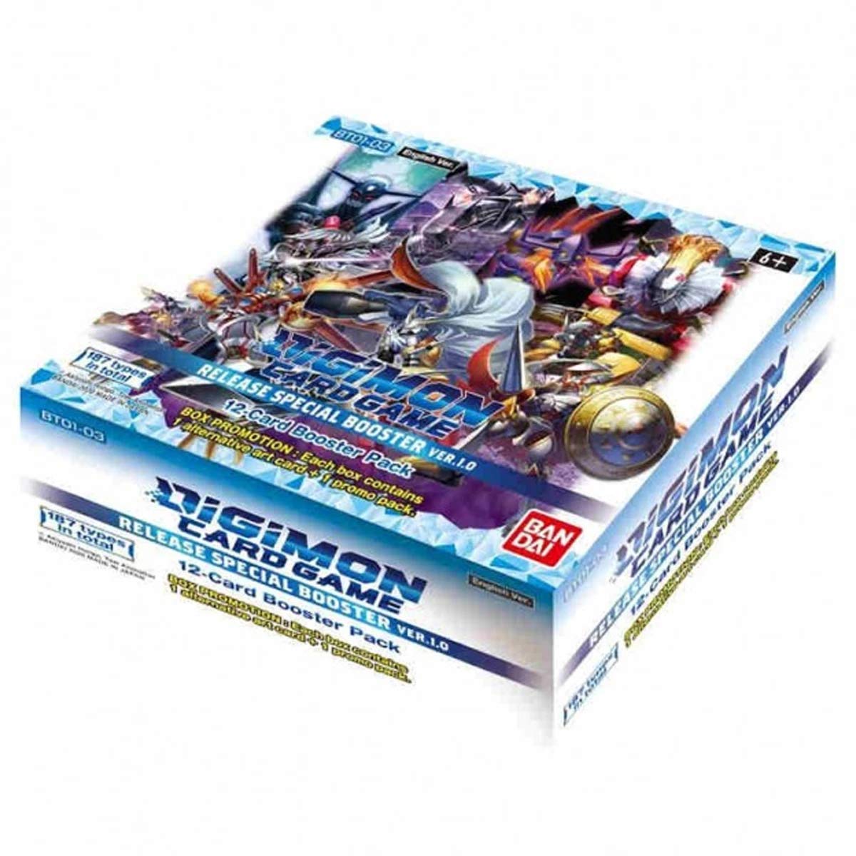 Digimon English TCG Release Special Ver 1.0 Core Booster Box 24 Packs
