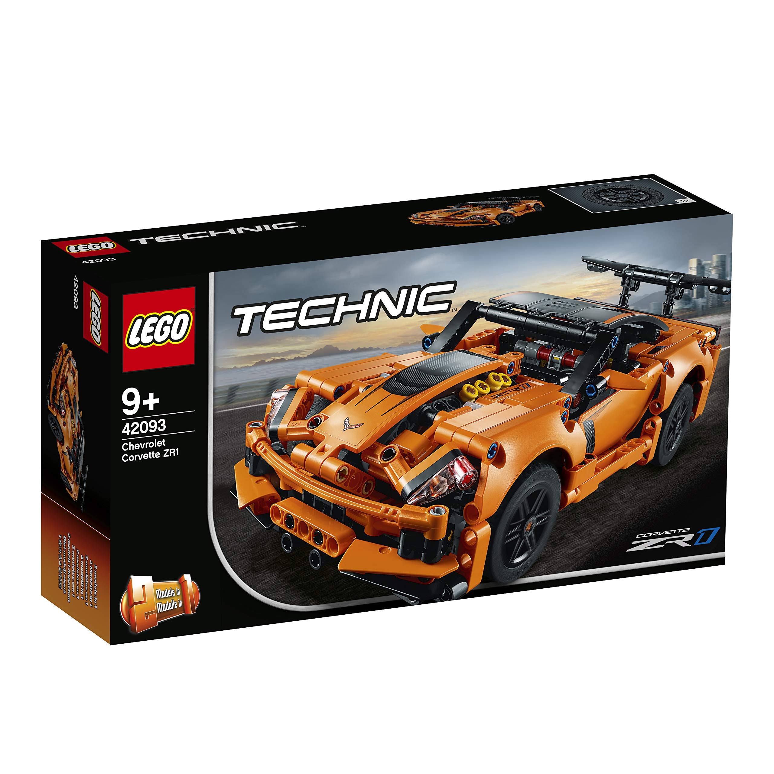 LEGO Technic Chevrolet Corvette ZR1 42093 Building Kit (579 Pieces)